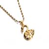 Huangshanshan Swan Heart Pendant Necklaces for Women Gold Color Jewelry view 1