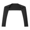 Alvivi Men's Muscle Shrug Tops Long Sleeve Open Front Crop Tops Sun Protection Blouse Clubwear Black One Size view 3