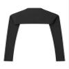 Alvivi Men's Muscle Shrug Tops Long Sleeve Open Front Crop Tops Sun Protection Blouse Clubwear Black One Size view 4