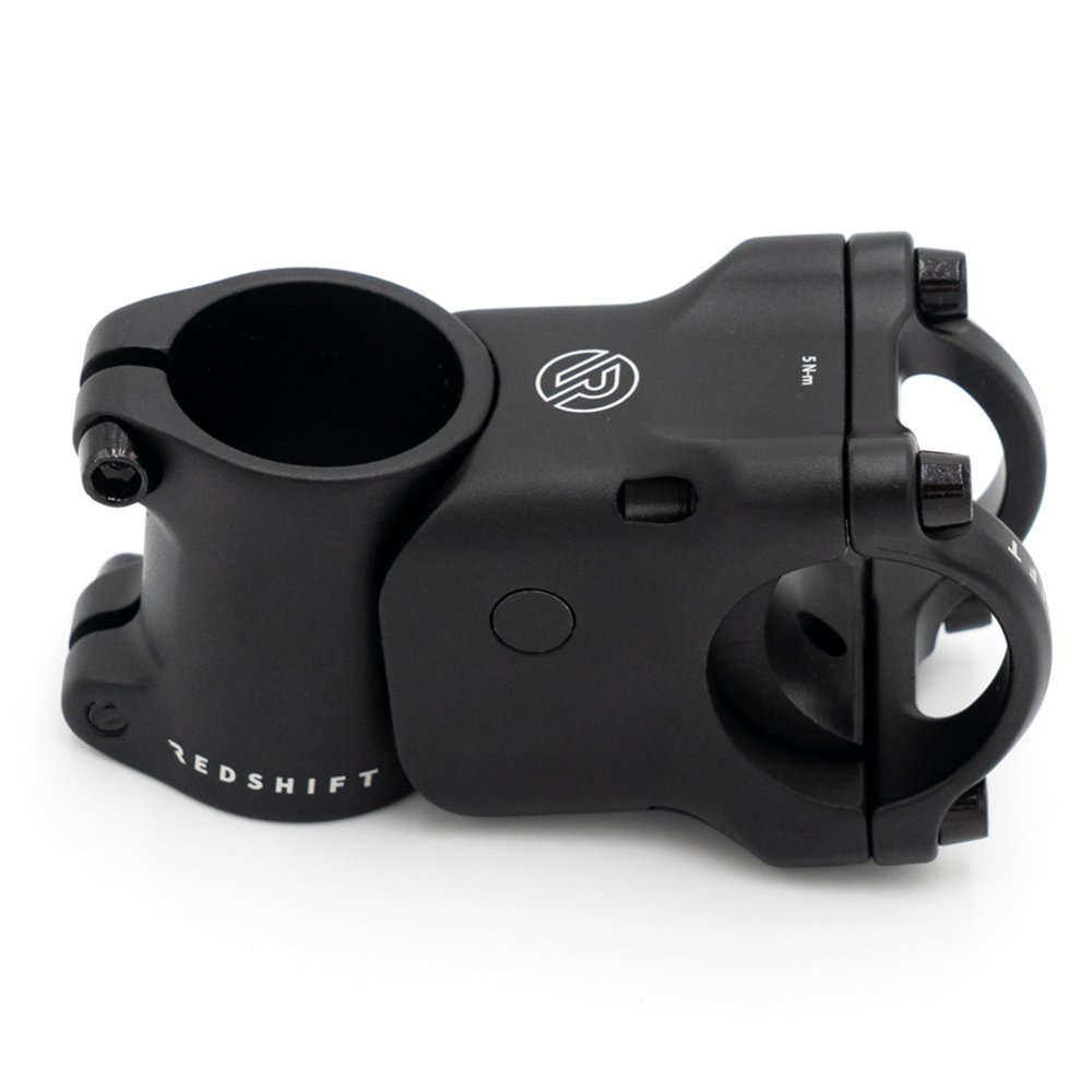 REDSHIFT ShockStop Suspension Stem 6 Degree x 55mm Shock-Absorbing Bike Stem for Road, Gravel, E-Bikes, and Hybrid Bicycles