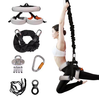 JYHHCYS Yoga Bungee Cord Resistance Belt Set - Hanging Fitness Elastic Rope Kit for Improve Balance - Heavy Bungee Resistance Band Set for Home Gym, Load Capacity 90kg/198lbs(M-40~50kg/88~110lbs)