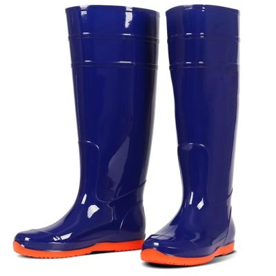 EMCXXCJQ Hip Waders for Men Waterproof Lightweight Cleated Soft Oxford Sole Waterproof Wear Resistant(8)