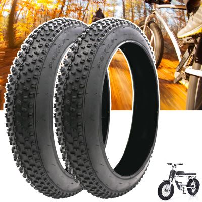 2-PCS 20/24/26 x 3.0/4.0-inch - Bike Fat Tire for MTB and Ebikes or Three-Wheeled Bicycle, Durable All-Terrain Directional Tread, Superior Density for Street & Trail Adventures(26X3.0)