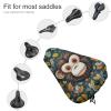 Monkey Pattern Waterproof Bike Seat Cover Rainproof and Dust Resistant Bike Seat Saddle Cover Bicycle Seat Cushion Protector with Drawstring view 3