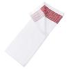 PATIKIL Large Caddy Towel 22" x 44", 1 Pcs Caddie Style Golf Towels Cotton Camping Towels for Golf Bags Golfers Tour Player Club, White-Red view 1