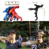 sntxmy Bow Release for Compound Bow, Archery Release Trigger, Compound Bow Release, Thumb Release. (4 Finger Bow Release, Red) view 2