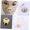 Outanaya 12pcs Swim Nose Clips Rope Ergonomic Nose Plugs for Water Sports Prevents Water Inhalation Comfortable Fit for Swimming and Snorkeling view 3