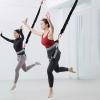 JYHHCYS Set of 1/2/3 Bungee Dance Resistance Belt Rope - Professional Hanging Heavy Cord Yoga Fitness Bungee for Aerial Dance Home Suspension Training Kit with Accessories(Set of 3,XL-60~70kg) view 1