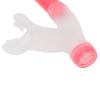 Swimming Snorkel for Swimming Laps, Swim Snorkel Adjustable Head Brace Hydrodynamic Tube Shape Reduced Drag Silicone Nozzle, Swim Snorkel for Lap Swimming Adult for Snorkeling (Transparent Pink) view 4