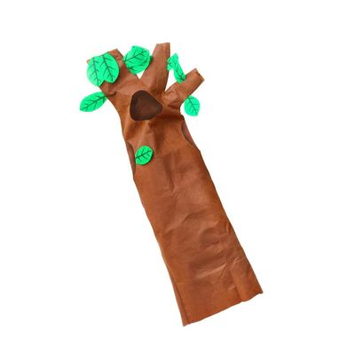 Fancyes Adults Tree Costume for Men Women Stage Performance Festival Performance Costume Brown