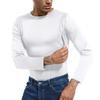 NELKBI Holster Shirt for Men Concealed Carry, Crew Neck, White, All-Day-Comfort Easy Breath Compression Shirt view 1