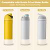 Beonsky 2 PCS Glitter Silicone Boot for Owala Water Bottle 24 oz, Anti-Slip Protective Sleeve for FreeSip/Twist/Flip Stainless Steel Water Bottles Accessories view 2