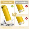 Beonsky 2 PCS Glitter Silicone Boot for Owala Water Bottle 24 oz, Anti-Slip Protective Sleeve for FreeSip/Twist/Flip Stainless Steel Water Bottles Accessories view 3