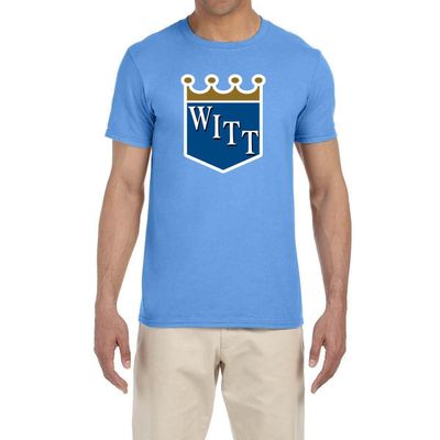 Tenacious Tops Blue Bobby WITT Jr Logo T-Shirt Youth Small, 6-8