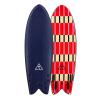 5'8" Retro Fish-Quad Fin Soft Surfboard by Catch Surf-MB24 view 1