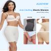 AugYew Slip Shorts for Under Dresses Women Soft Seamless Anti Chafing Boyshorts Cooling Panties for Under Skirts,White,XL view 4