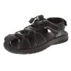 Avalanche Mens Closed Toe Sandals Strap Adjustable - Summer Beach Waterproof Fisherman Sandal Watershoe - Black (size 9 Adults) view 1