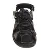 Avalanche Mens Closed Toe Sandals Strap Adjustable - Summer Beach Waterproof Fisherman Sandal Watershoe - Black (size 9 Adults) view 2