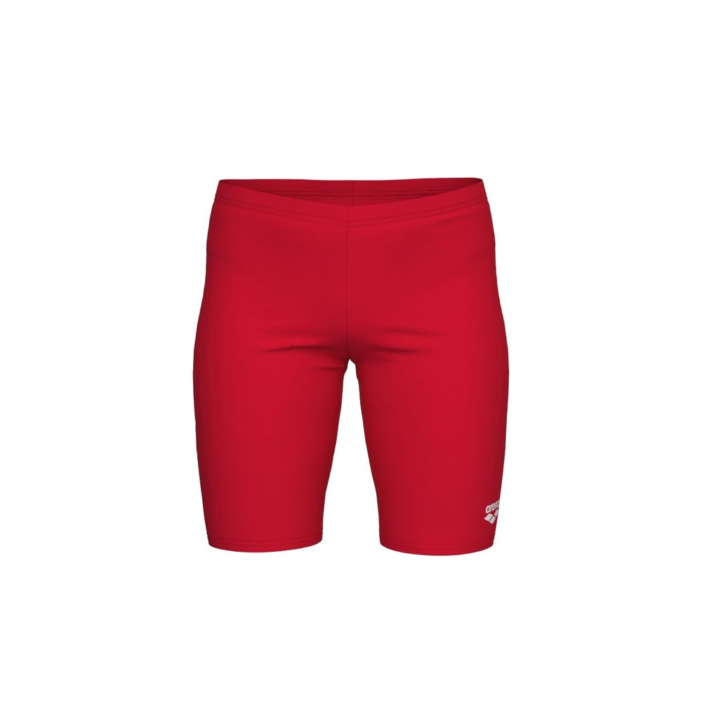ARENA Feel Boys Dynamo Swim Jammers for Swimming Athletic Knee Length Quick Drying Durable Junior Performance Swimwear Sports Beach and Pool, Red, Size 22