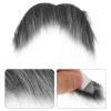 Ciieeo Cosplay Fake Mustache Simulated Mustache Artificial Lifelike Mustache for Disguise Accessories Halloween Party view 3