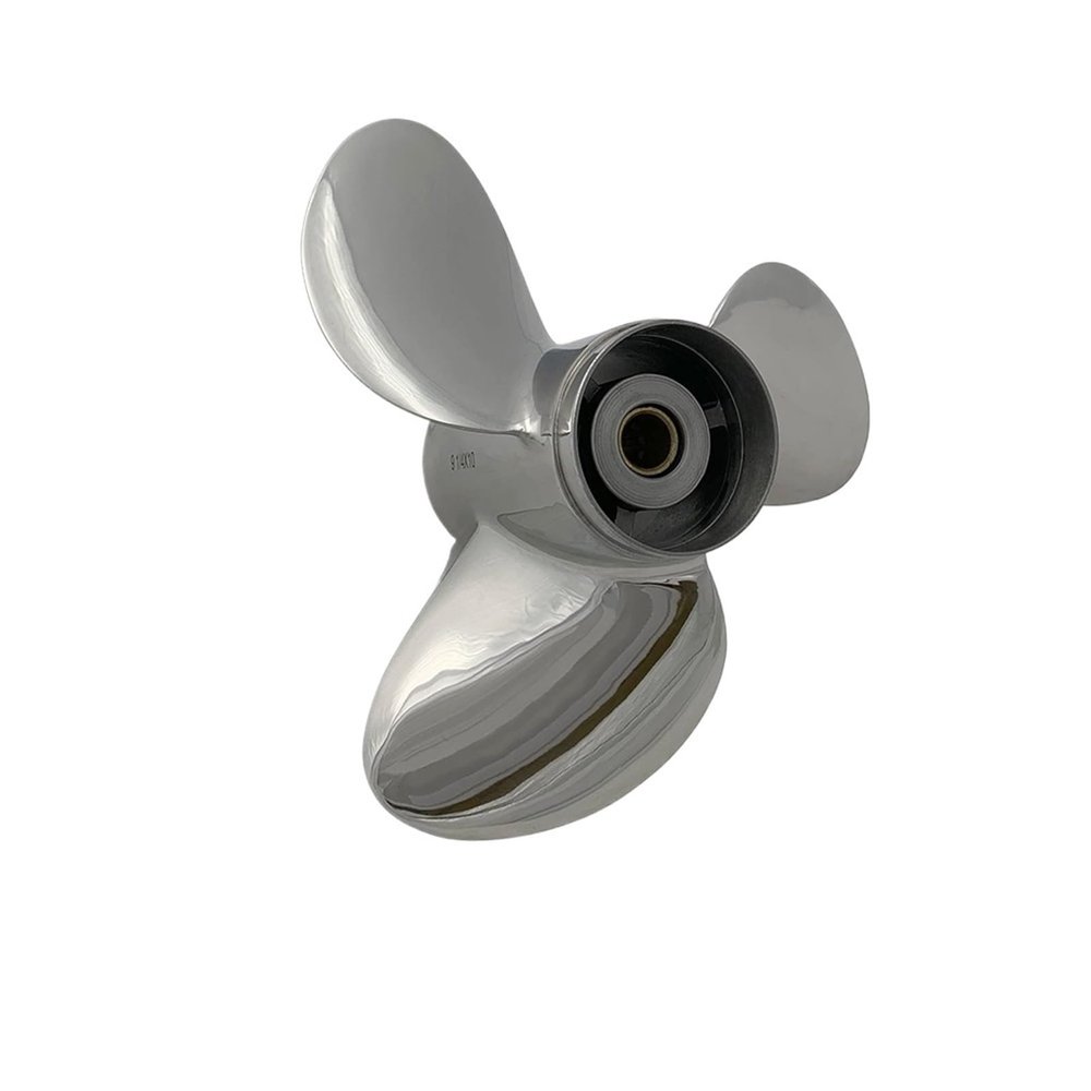 DSUIUWER Propeller 9 1/4x10 Compatible with Suzuki Outboard 9.9HP-15HP 3 Blades Aluminum Alloy, OEM Part No. 58100-93733-019