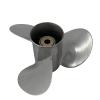 DSUIUWER Propeller 9 1/4x10 Compatible with Suzuki Outboard 9.9HP-15HP 3 Blades Aluminum Alloy, OEM Part No. 58100-93733-019 view 2