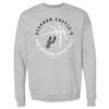 500 LEVEL Stephon Castle San Antonio Spurs Crewneck Sweatshirt - Stephon Castle San Antonio Spurs Player Ball WHT (Heather Gray, XX-Large) view 1