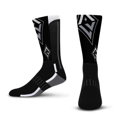 For Bare Feet WNBA LAS VEGAS ACES Zoom II Crew Sock Size Medium