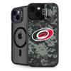 Skinit Kickstand Phone Case Compatible with iPhone 14 Plus - Officially Licensed NHL Carolina Hurricanes Camo Design view 1