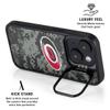 Skinit Kickstand Phone Case Compatible with iPhone 14 Plus - Officially Licensed NHL Carolina Hurricanes Camo Design view 2