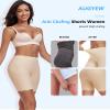AugYew Slip Shorts for Under Dresses Women Soft Seamless Anti Chafing Boyshorts Cooling Panties for Under Skirts,Nude,XXL view 4