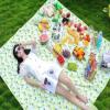 IZHAGUOCH Beach mat Folding Cushion Backcountry Camping Picnic mat Camp Beach Lattice Foldable view 2