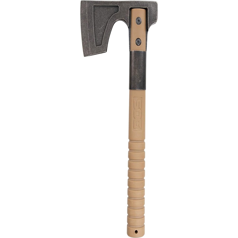 CAMP AXE  BLK, FDE HANDLE