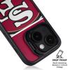 Skinit Kickstand Phone Case Compatible with iPhone 14 Plus - Officially Licensed NFL San Francisco 49ers Zone Block Design view 4