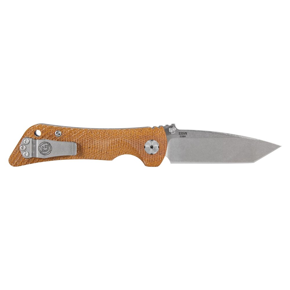 Southern Grind Spider Monkey Tanto Satin w/Micarta Handles