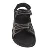 Avalanche Mens Open Toe Sandals Adjustable Strap - Waterproof Fisherman Sandal Summer Beach Water shoe - Black (size 8 Adults) view 2