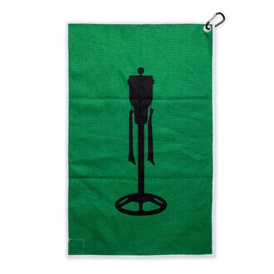 U Suck at Golf Funny Golf Towel for Bag - Super Absorbent Microfiber, Quick-Dry, Waffle Texture & Unique Design Prints to Stand Out on Golf Course | Ball Washer Towel - 25" x 15"