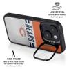 Skinit Kickstand Phone Case Compatible with iPhone 14 Plus - Officially Licensed NFL Chicago Bears White Striped Design view 2