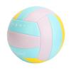 Yosoo Health Gear Size 5 Training Volleyball, PVC Volleyball with Air Nozzle, Rubber Inner Liner Volleyball, Lightweight Indoor Outdoor Volleyball for Gym Training, Recreational Activities view 2