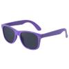 Kids Sunglasses with UV400 Protection - Lightweight, Flexible Frames - Shatter-Resistant Lenses (Gloss Purple, Smoke) view 1