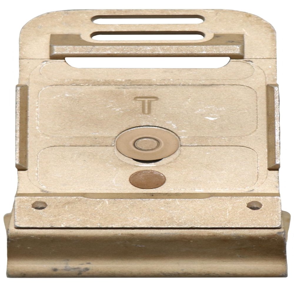 Gear Rack US Military Tan NVG Bracket for Night Vision Goggles Shroud Norotos Used on ECH or ACH/MICH/CVC Helmet Rhino Mount Front Bracket with Screw (with ECH Bolt and Nut)