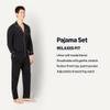 Amazon Essentials x Sofia Grainge Men's Pajama Set, Black, XX-Large view 4