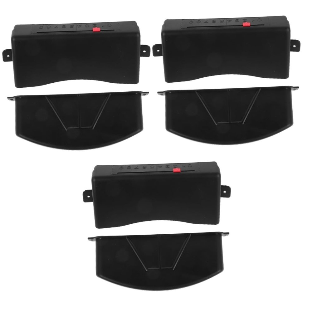 BESPORTBLE 6pcs Foosball Balls Box Table Soccer Balls Case Replacement Parts Repairing Kit Capacity