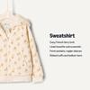 Amazon Essentials x Sofia Grainge Unisex Babies' Zip Hoodie Sweatshirt, Ivory Taupe Rabbits, 4T view 3