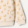 Amazon Essentials x Sofia Grainge Unisex Babies' Zip Hoodie Sweatshirt, Ivory Taupe Rabbits, 4T view 4