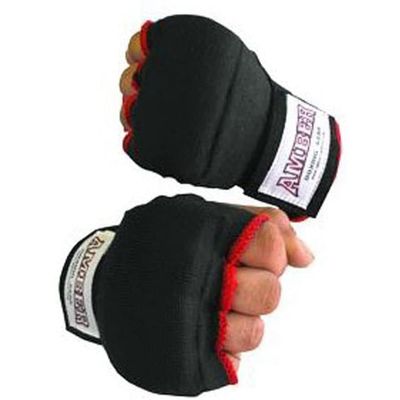 Amber Fight Gear Rapid Elastic Hand Wraps for Boxing, MMA, Muay Thai, Kickboxing - Enhanced Wrist & Knuckle Protection - Ideal for Men & Women - Size X-Large, Sold as a Set of 2 Pairs