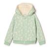 Amazon Essentials x Sofia Grainge Unisex Babies' Zip Hoodie Sweatshirt, Pale Green Rabbits, 18 Months view 1