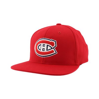 Montreal Canadiens NHL Officially Licensed Adjustable Snapback Hat Flat Bill Z11 Icon Team Color