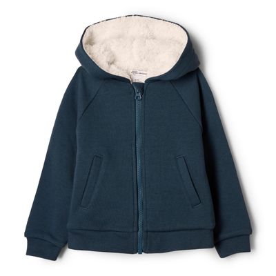 Amazon Essentials x Sofia Grainge Unisex Babies' Zip Hoodie Sweatshirt, Dark Navy, 24 Months