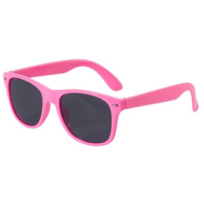 Kids Sunglasses with UV400 Protection - Lightweight Frames - Shatter-Resistant Lenses (Gloss Pink, Smoke)